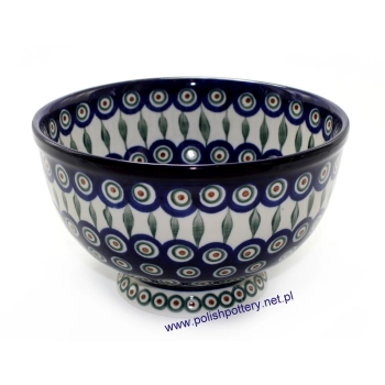 Czarka wielka na stopce 2,5L dek. 54X Pawie Oko